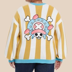 (SOLD) One Piece Chopper Cosplay Girls Plus Size Cardigan